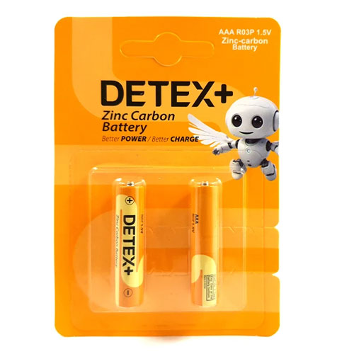 باطری نیم قلمی مدل دتکس پلاس