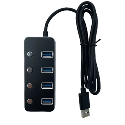 هاب 4 پورت مدل USB3.0 کی نت H5