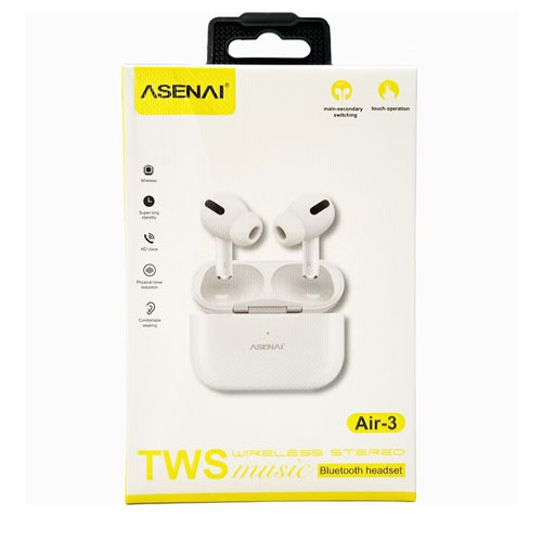 ایرپاد - هدفون بی سیم آسنای مدل AIR-3